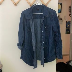 Denim button up too, full sleeves